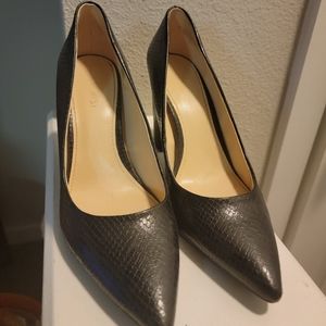 Nine West Snake Skin Heels